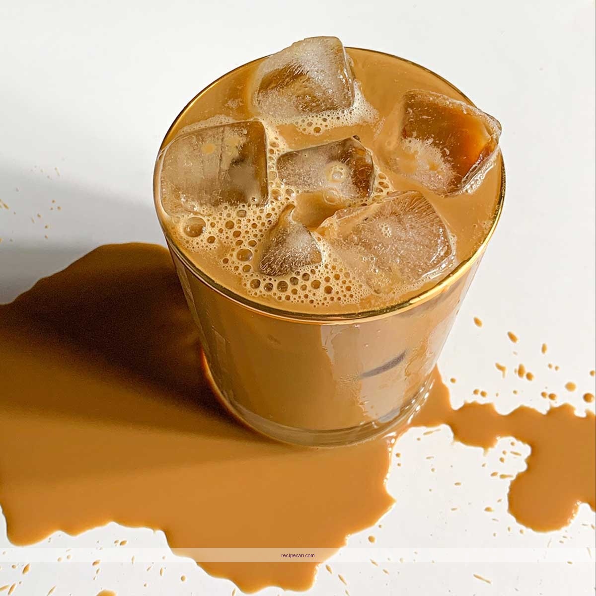 Iced Coffee Preparation Ingredients Visual Guide Iced Coffee Recipes Visual - iced coffee recipes