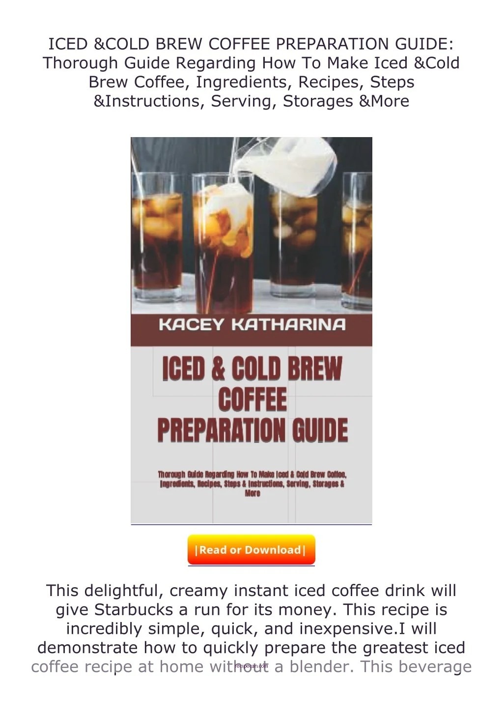 Iced Coffee Recipes Guide Ingredients Preparation Expert Iced Coffee Recipes - iced coffee recipes at home