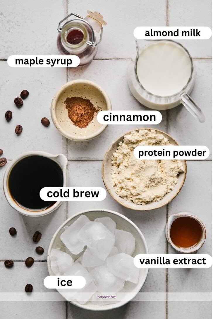 Iced Protein Coffee Preparation Steps Expert Crafting Iced Protein - iced protein coffee recipe