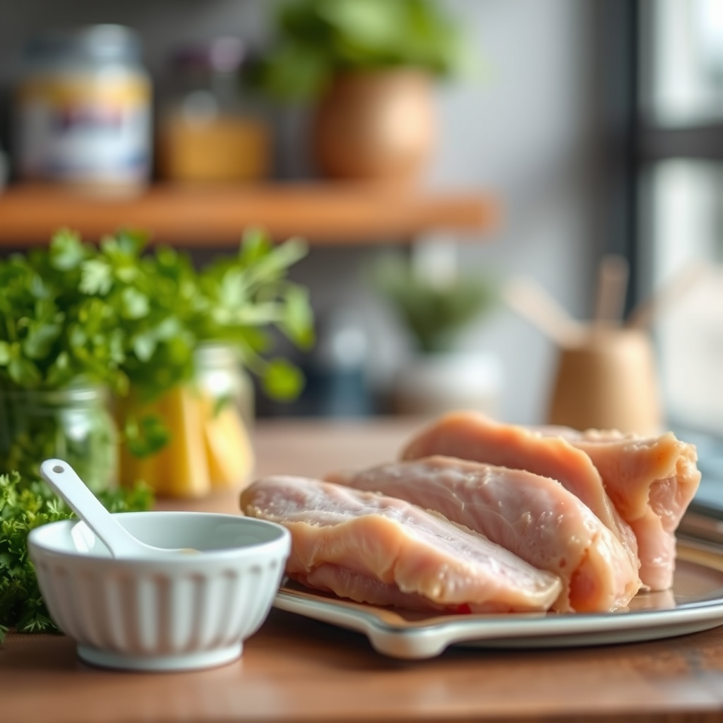 Ingredients - chicken breast in mayonnaise recipe