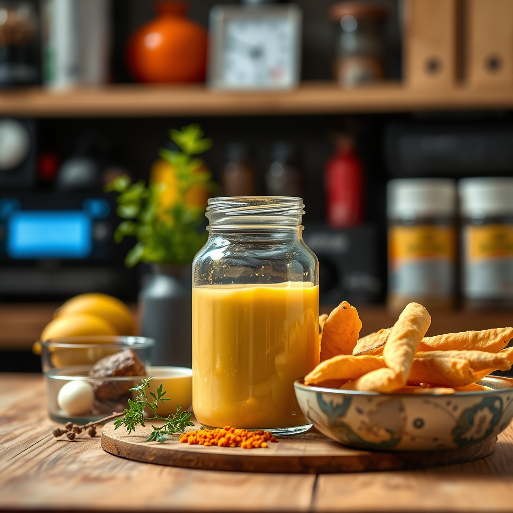 Ingredients - curry mayonnaise recipe