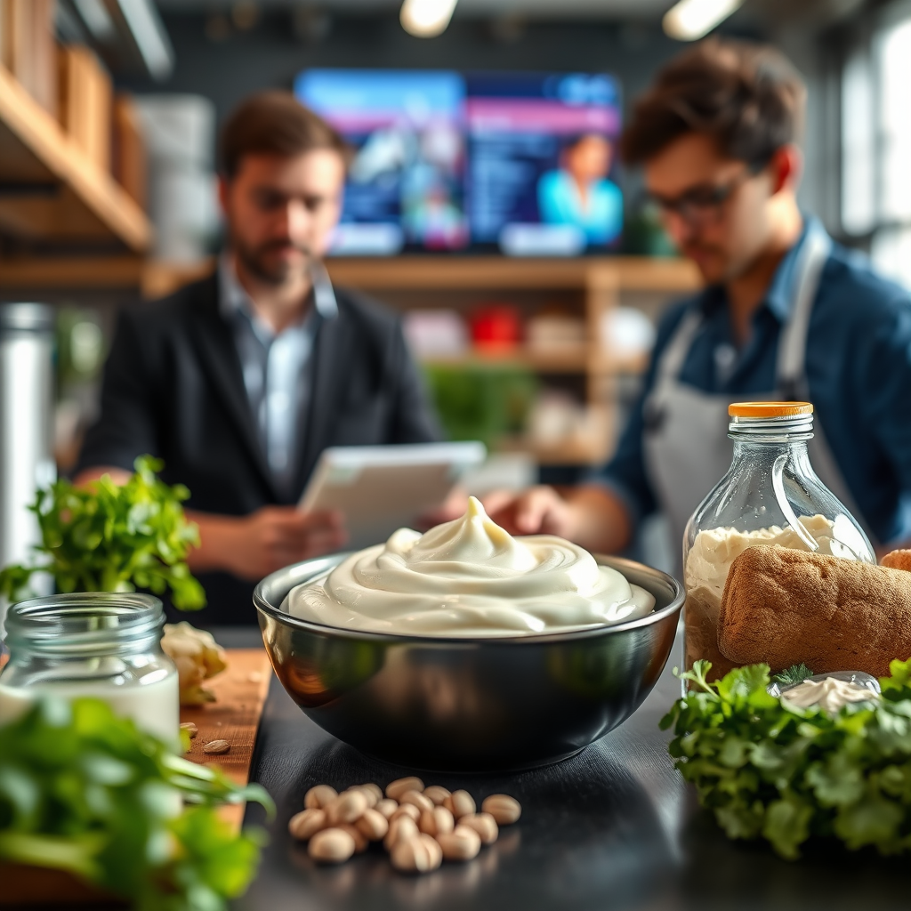 Ingredients - light mayonnaise recipe