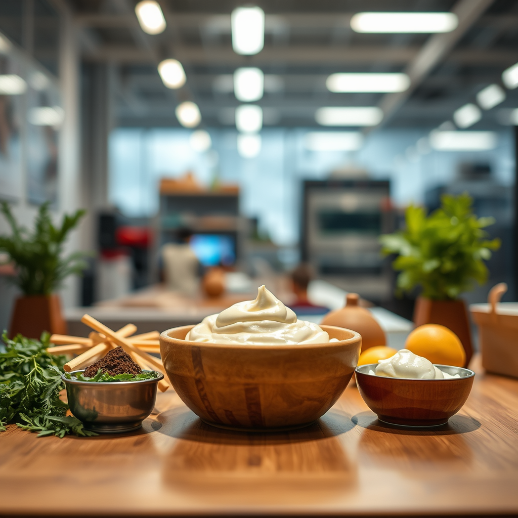 Ingredients - low fat mayonnaise recipe