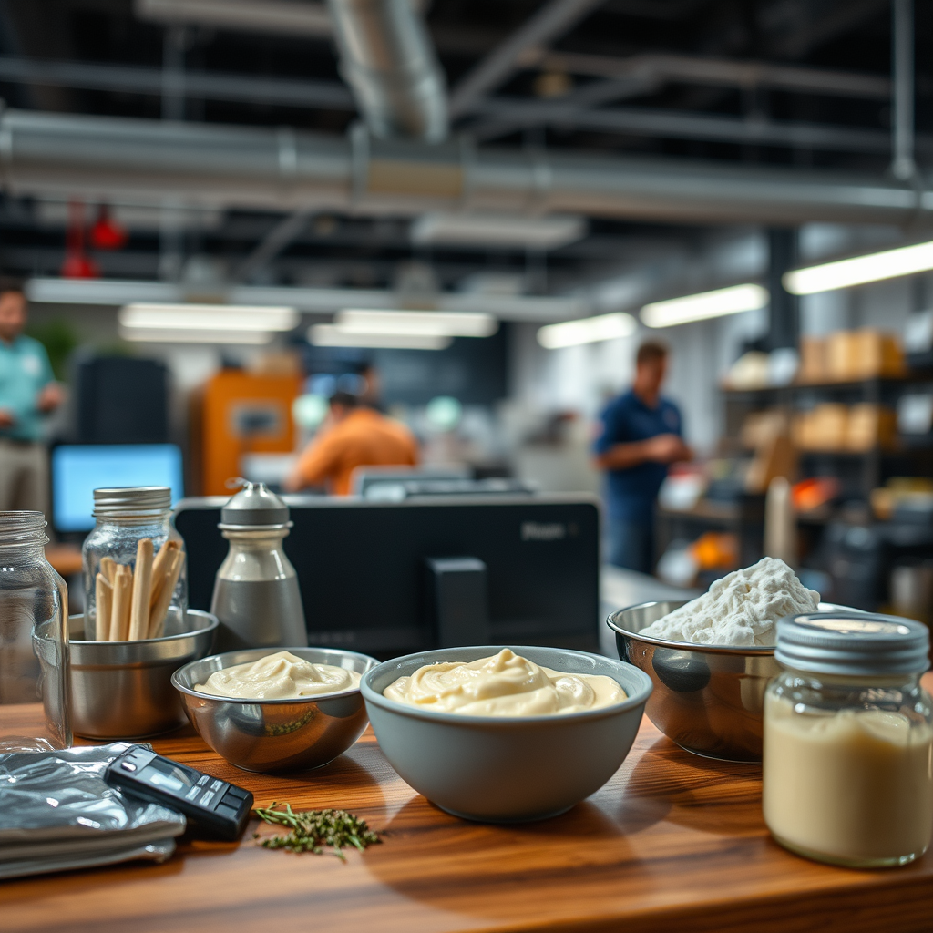 Ingredients - recipe for homemade mayonnaise