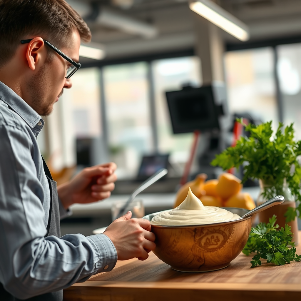 Ingredients - traditional mayonnaise recipe