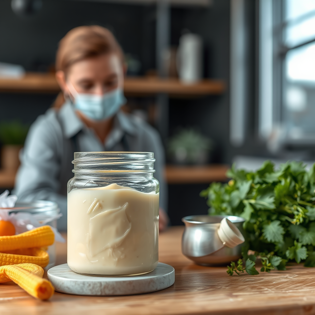 Ingredients - easy mayonnaise recipe