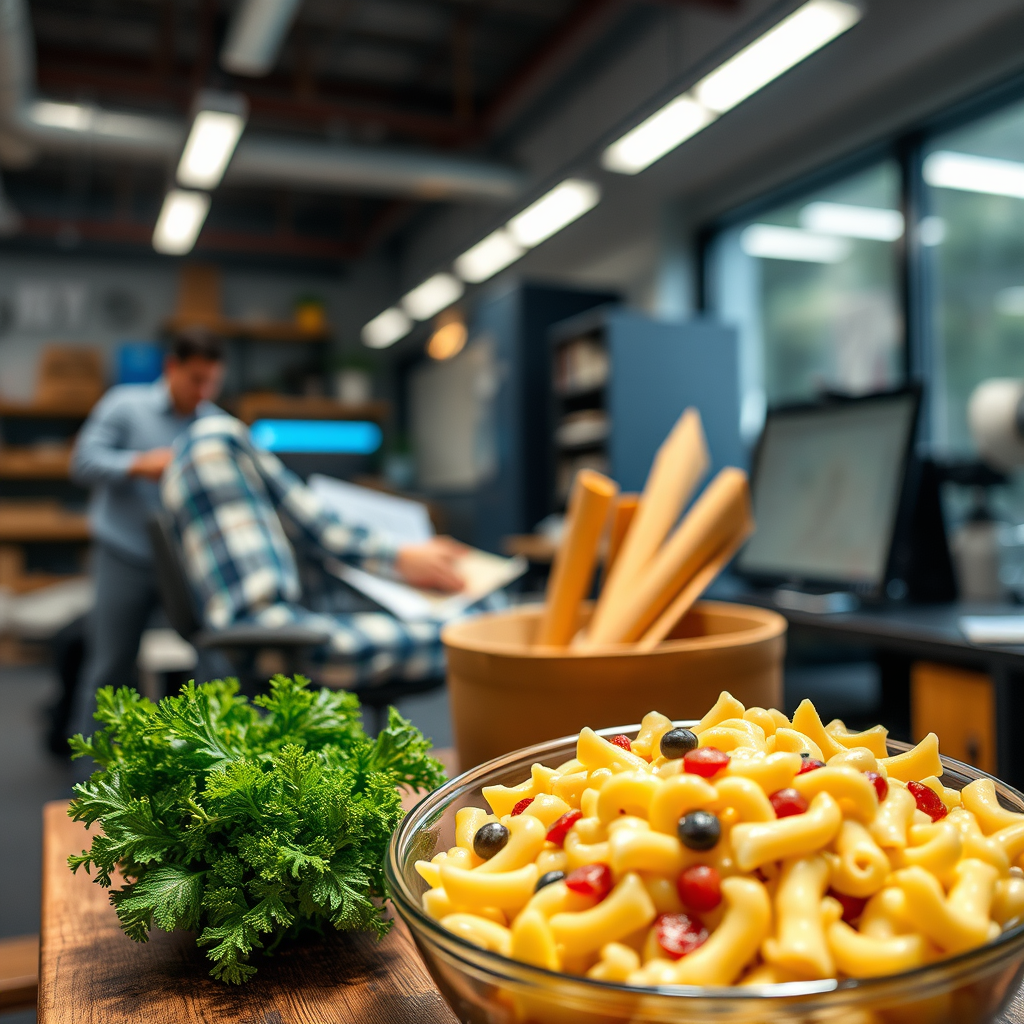 Ingredients - recipe macaroni salad with mayonnaise