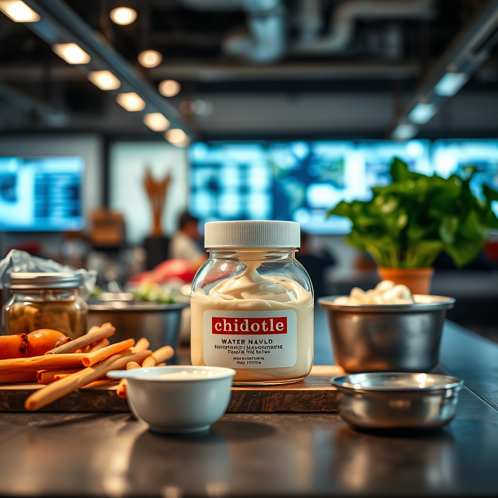 Ingredients - chipotle mayonnaise recipe