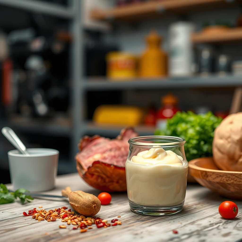 Ingredients - carnivore mayonnaise recipe