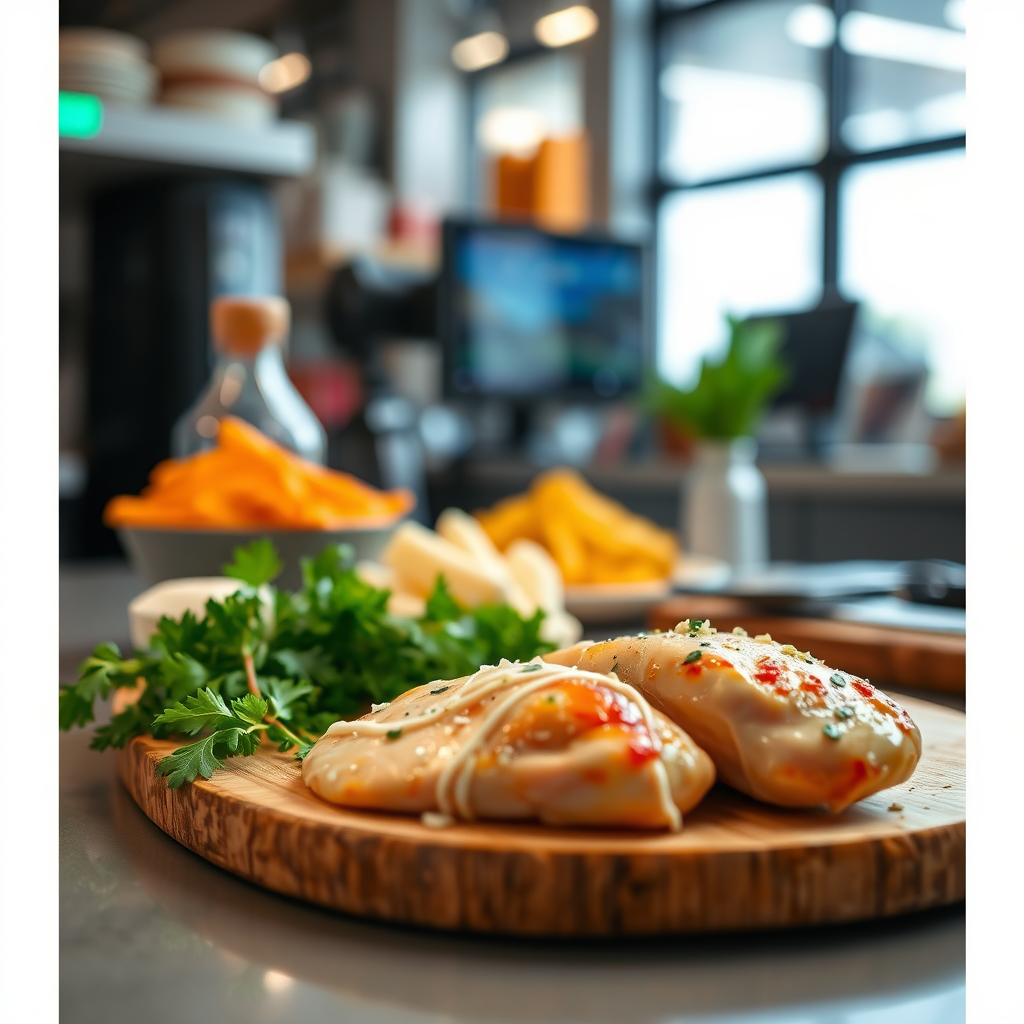 Ingredients - chicken with mayonnaise and parmesan cheese recipe