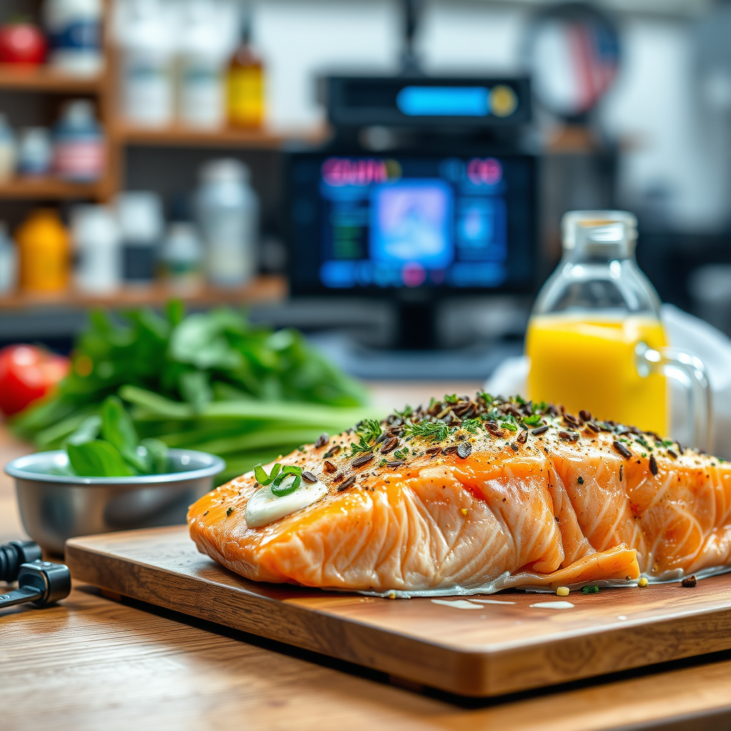 Ingredients - baked salmon recipe with mayonnaise