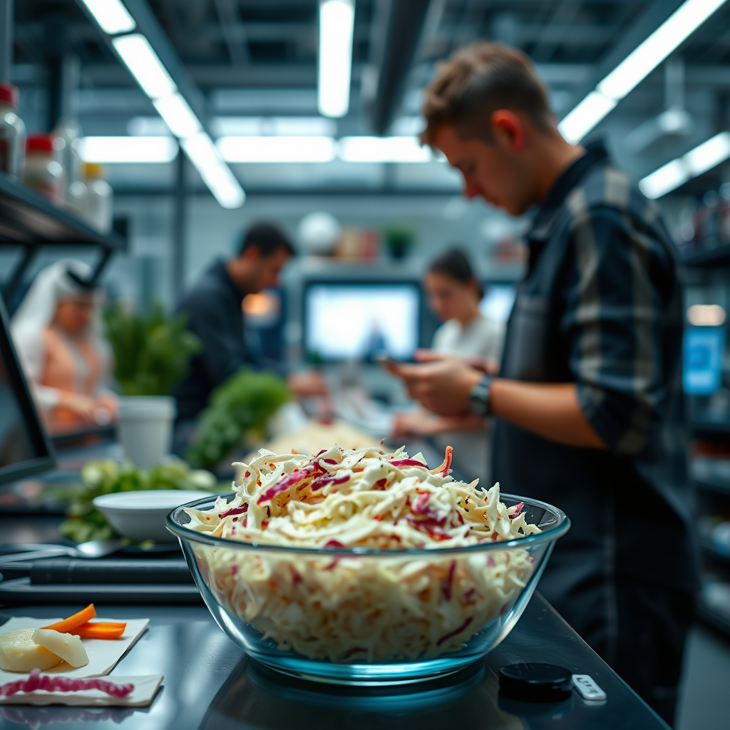 Ingredients - basic coleslaw recipe with mayonnaise