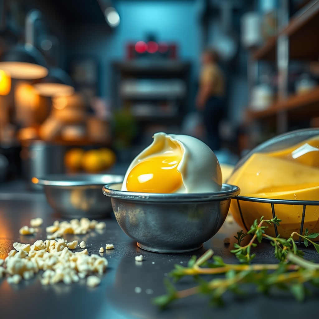 Ingredients - eggs in mayonnaise recipe