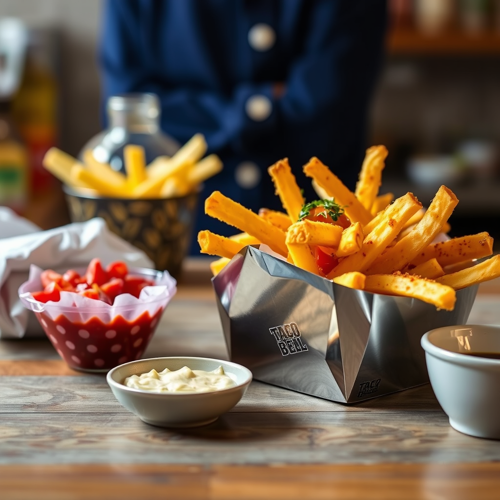 Ingredients - taco bell nacho fries recipe