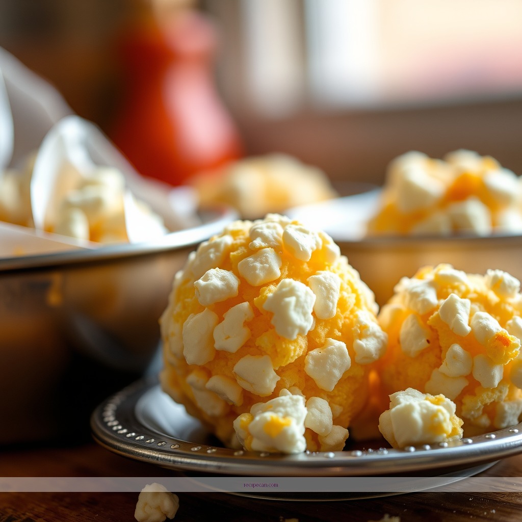 Ingredients - popcorn ball recipe with corn syrup