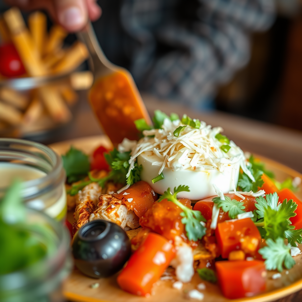 Ingredients - bbq chicken nachos recipe