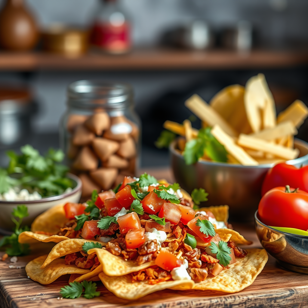 Ingredients - easiest nacho recipe
