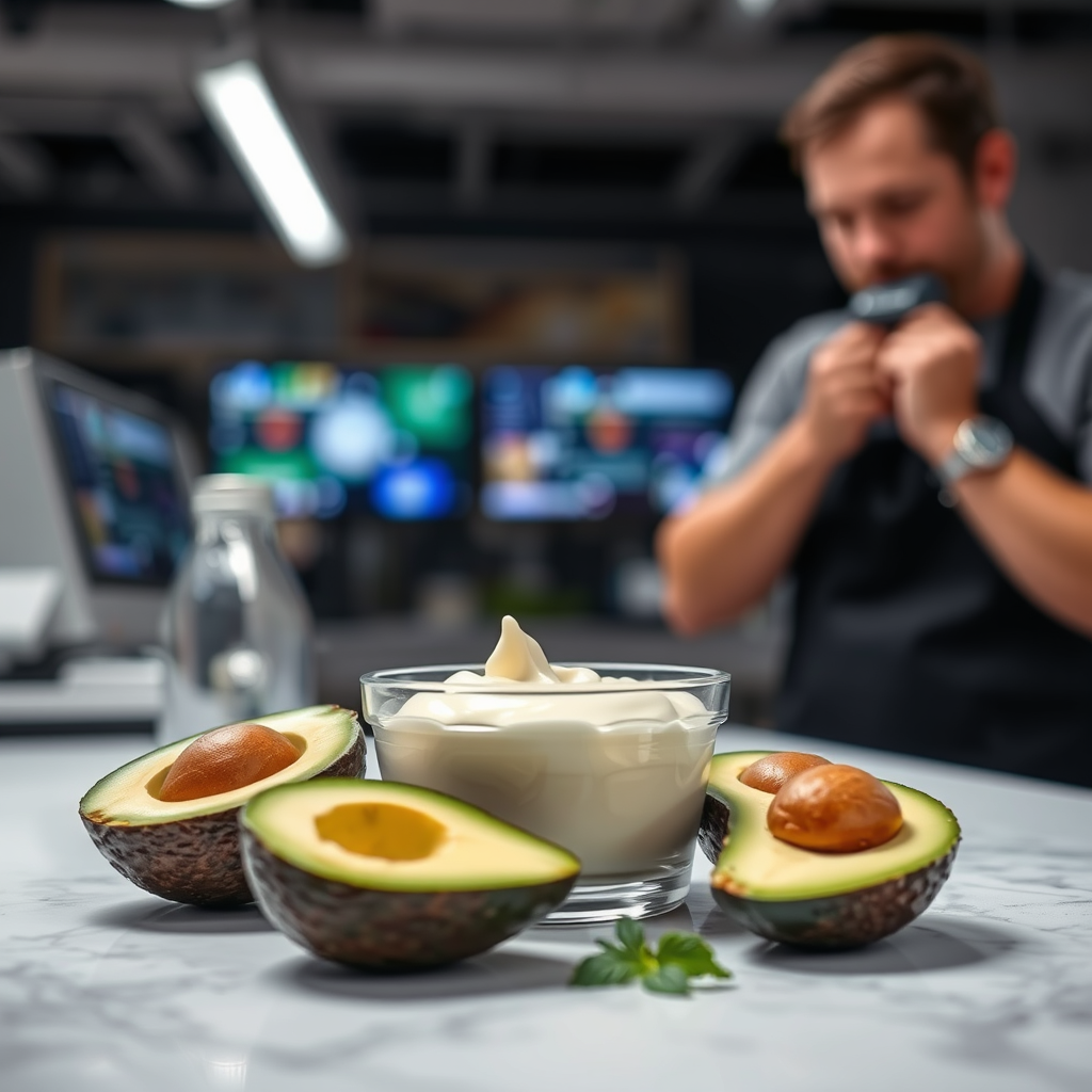 Ingredients - mayonnaise with avocado oil recipe