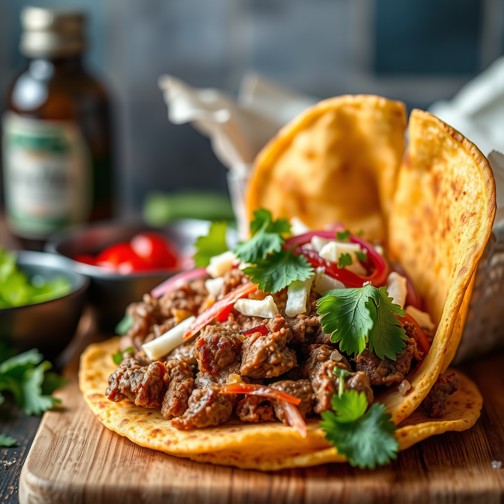 Ingredients - recipe nachos ground beef