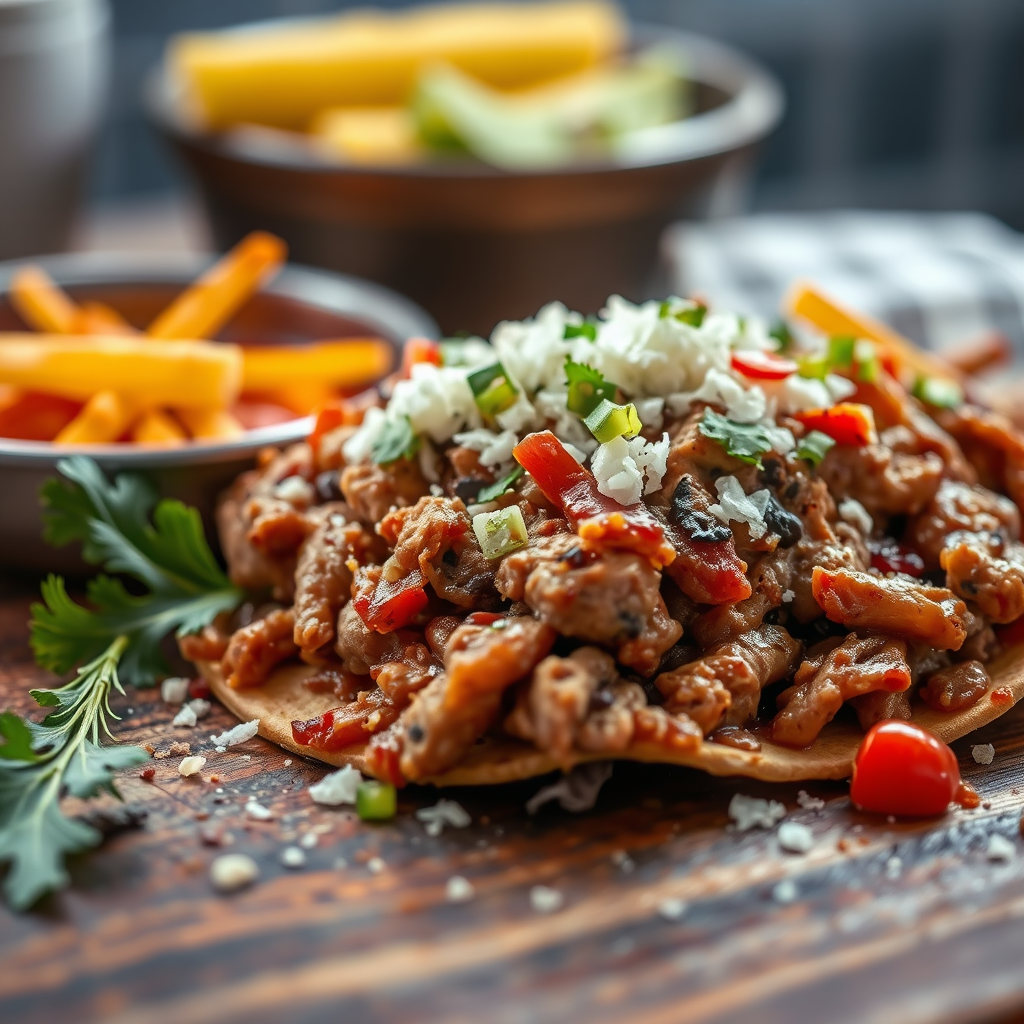 Ingredients - nacho meat recipe