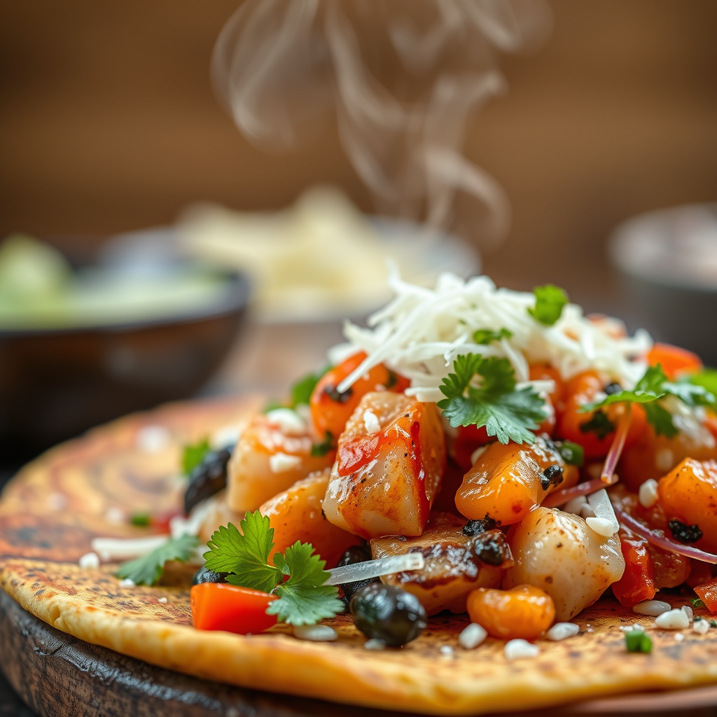 Ingredients - poke nachos recipe