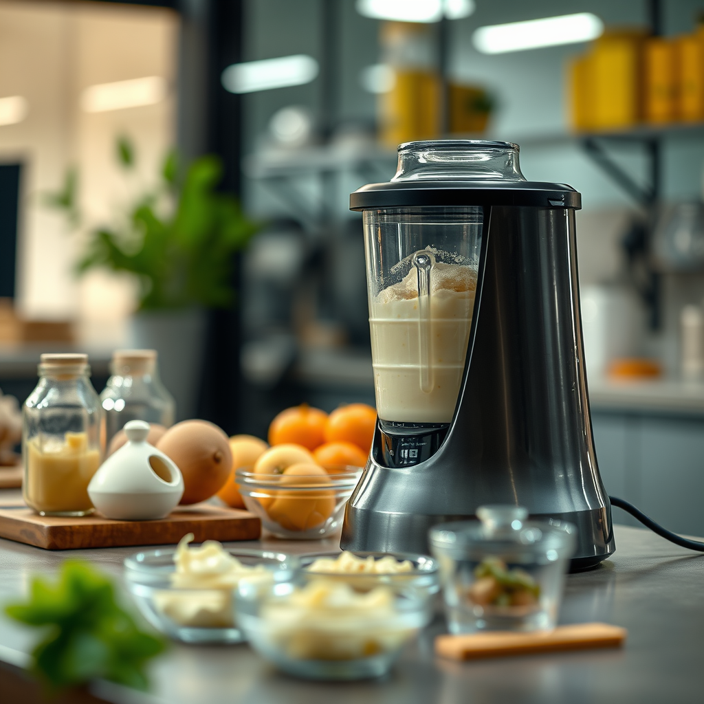 Ingredients - mayonnaise recipe stick blender
