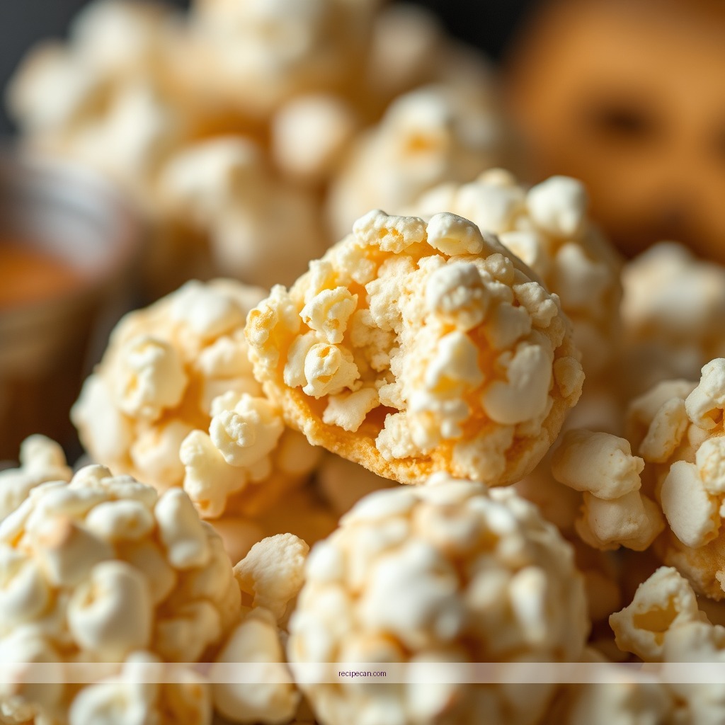 Ingredients - recipe for popcorn balls