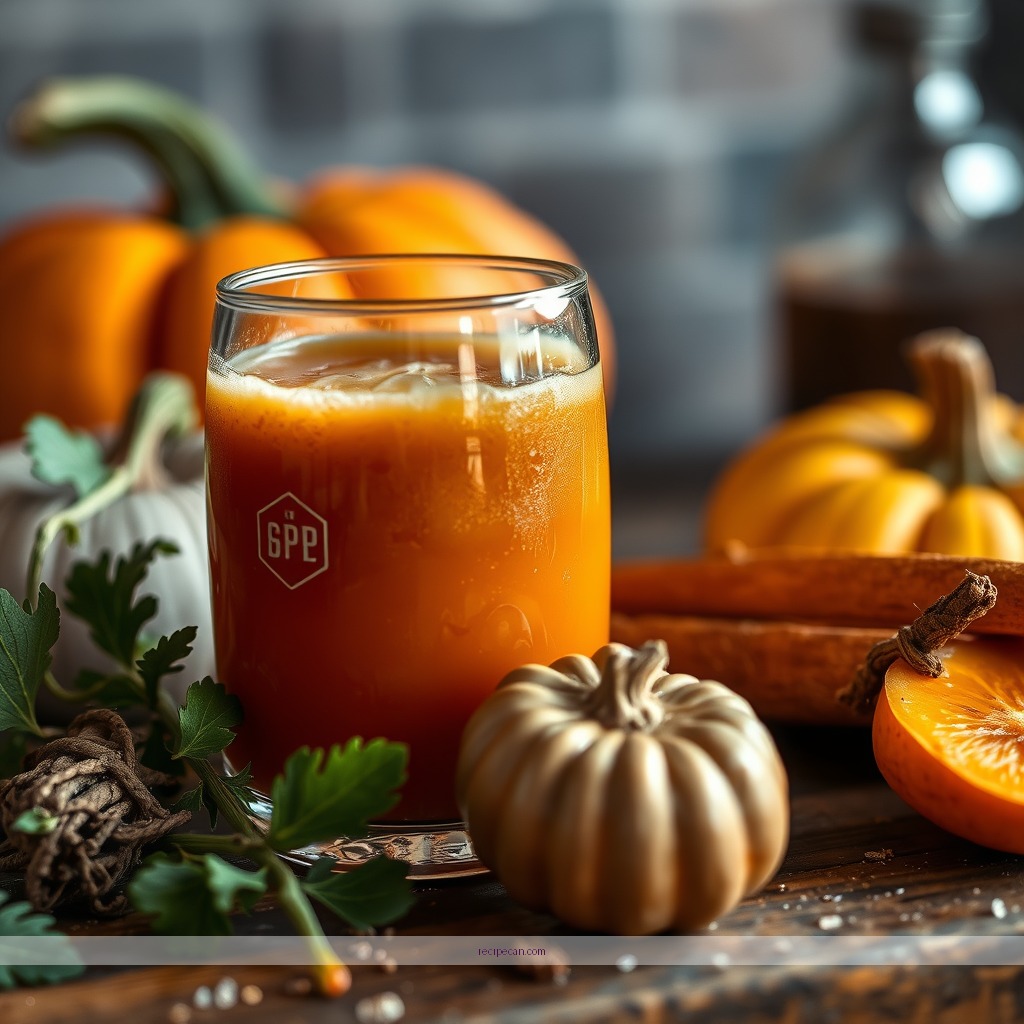 Ingredients - harry potter pumpkin juice recipe