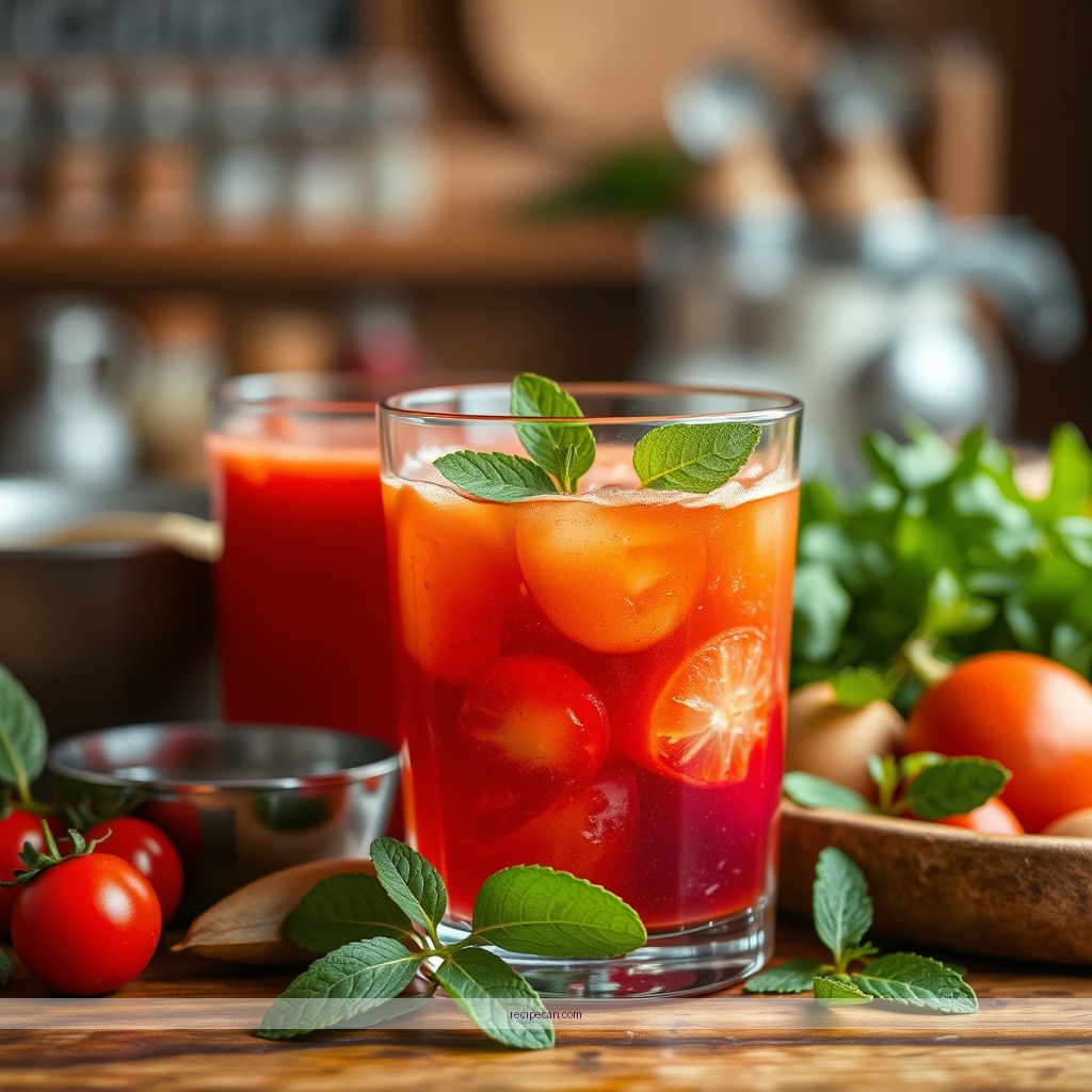 Ingredients - hippie juice drink recipe