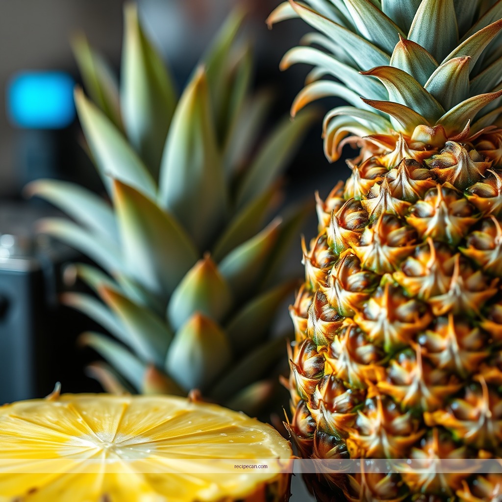 Ingredients - juice recipes with pineapple