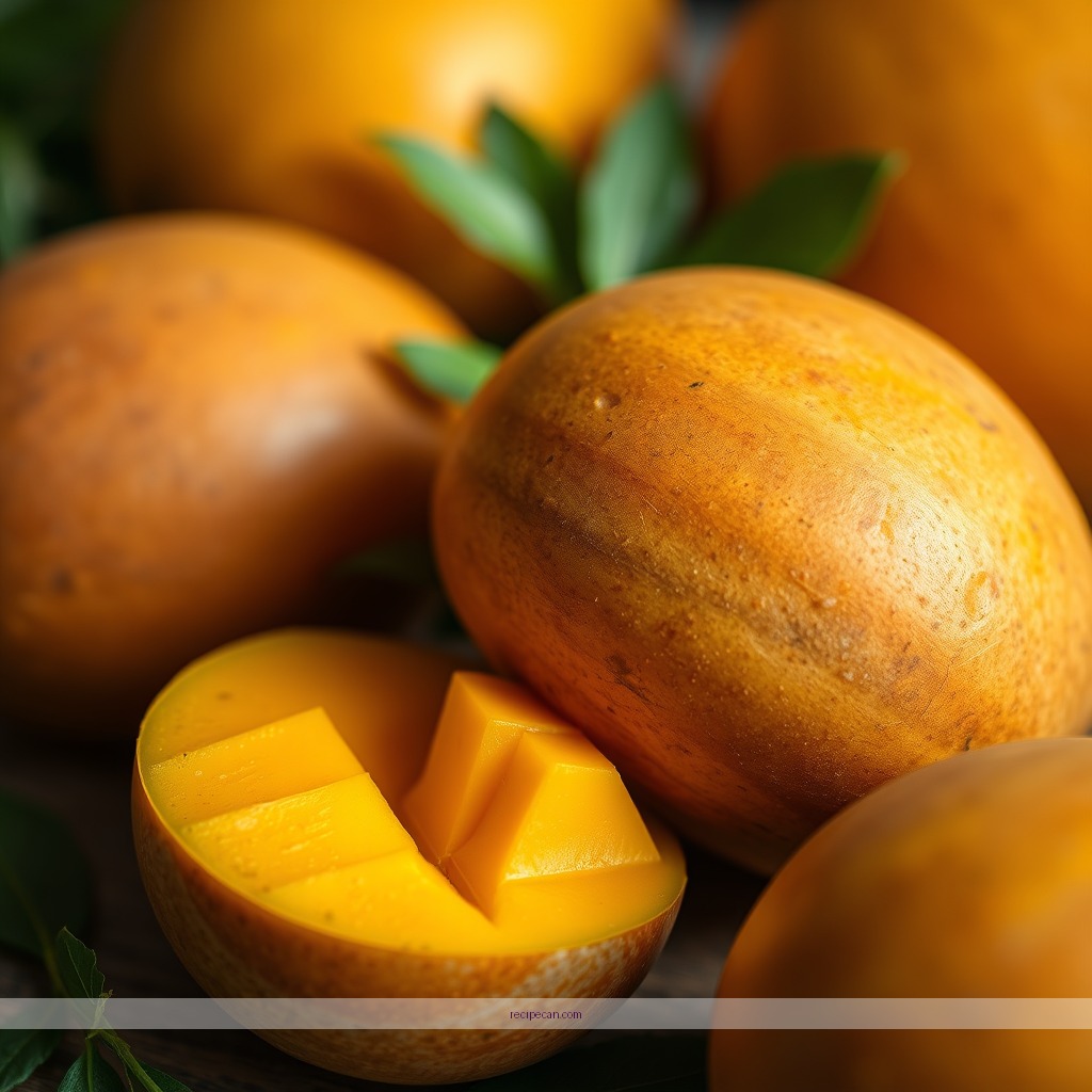 Ingredients - juicing recipes mango