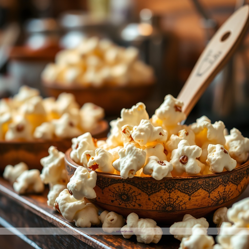 Ingredients - halloween popcorn recipe