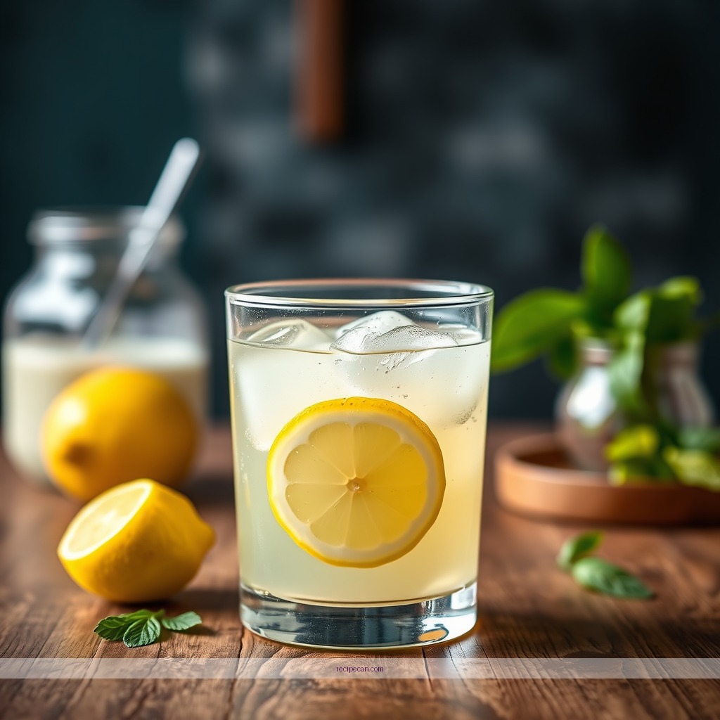 Ingredients - lemonade from lemon juice recipe