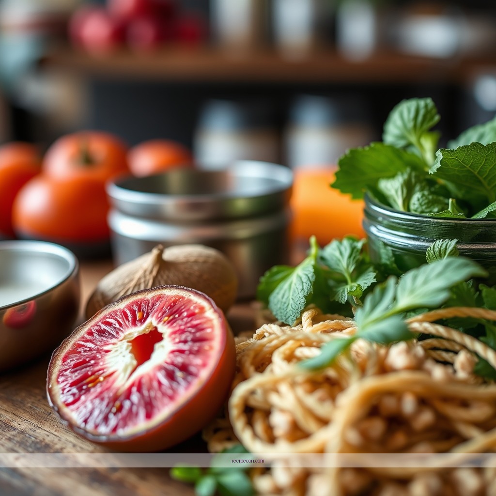 Ingredients - morning juice recipe