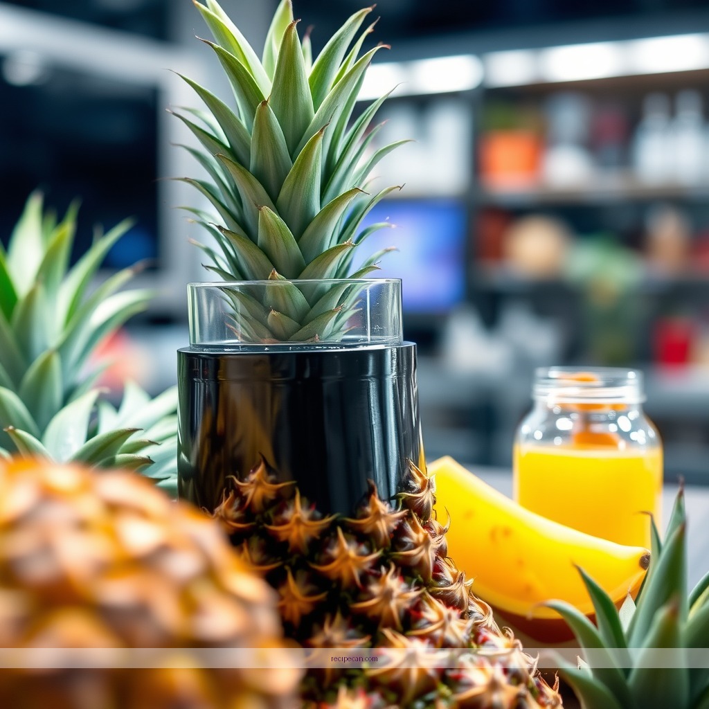 Ingredients - pineapple juicing recipe