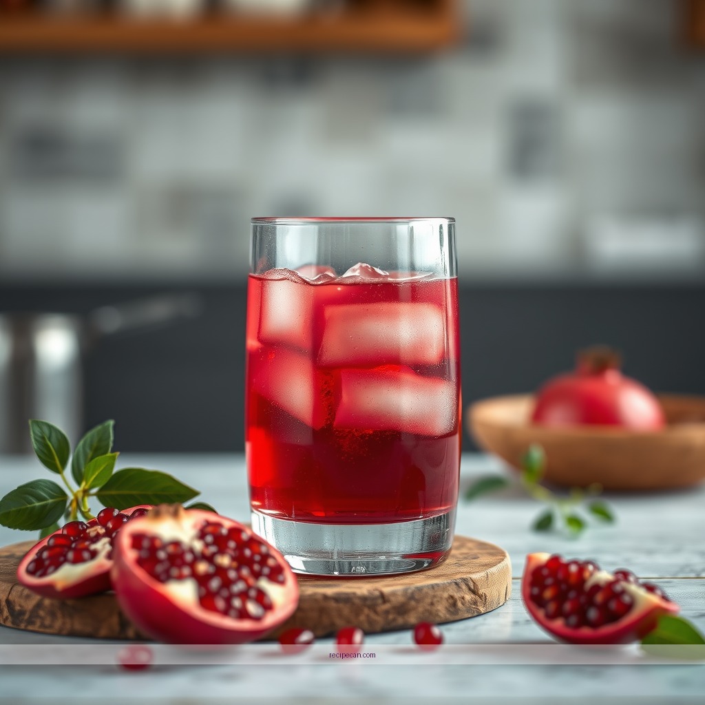 Ingredients - pomegranate juice recipes