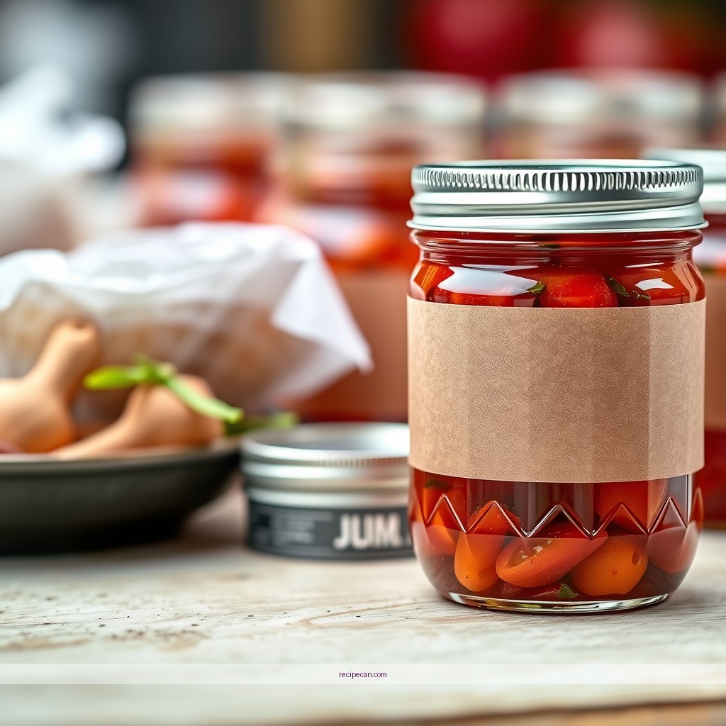 Ingredients - recipe for tomato juice canning
