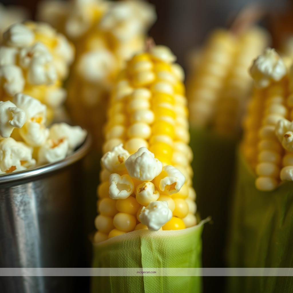 Ingredients - kettle corn popcorn recipe