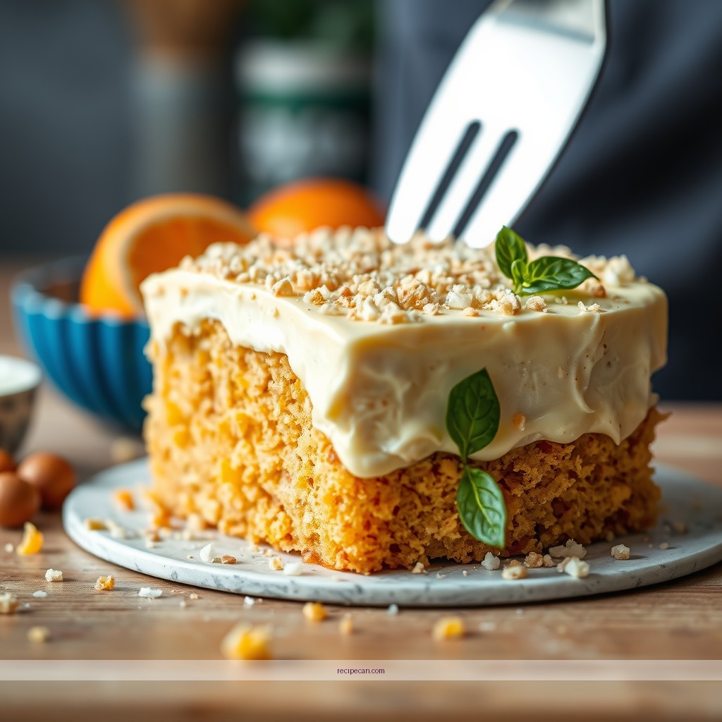 Ingredients - recipe orange juice cake