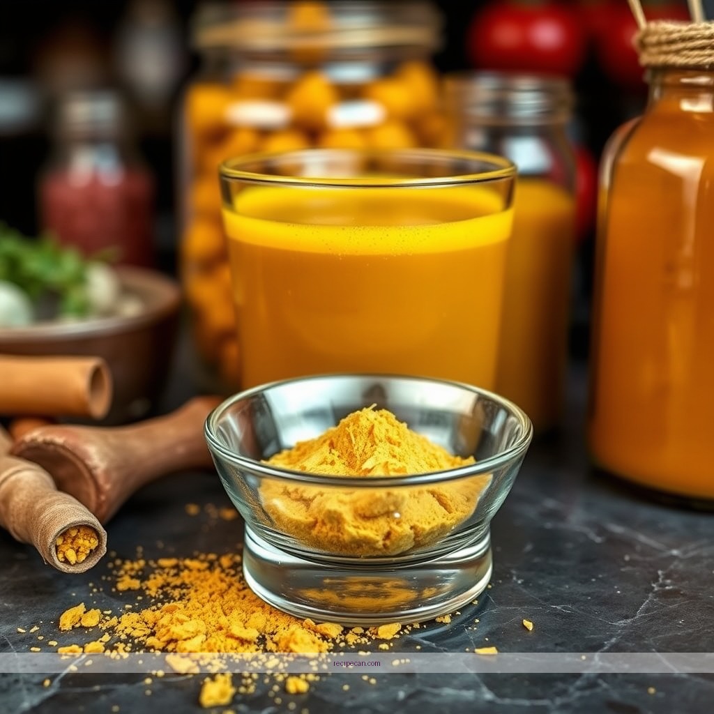 Ingredients - turmeric juice recipes