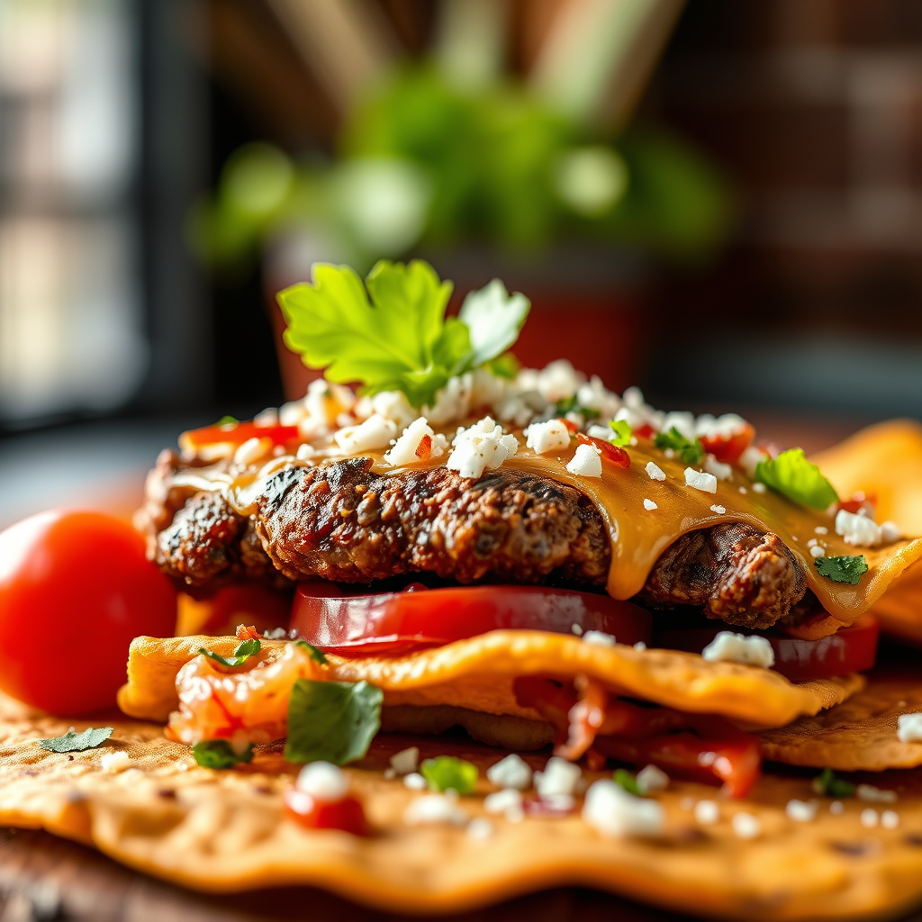 Ingredients - hamburger nachos recipe