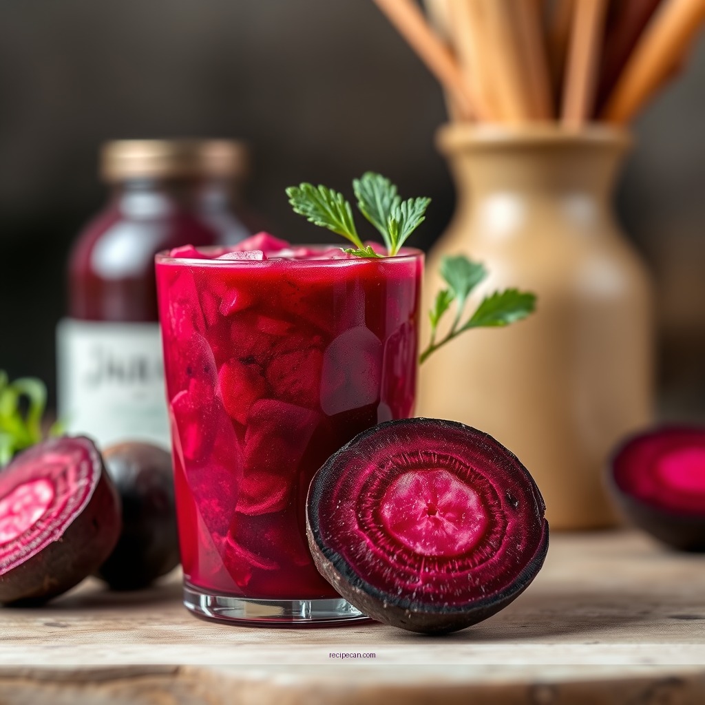 Ingredients - beetroot and carrot juice recipe