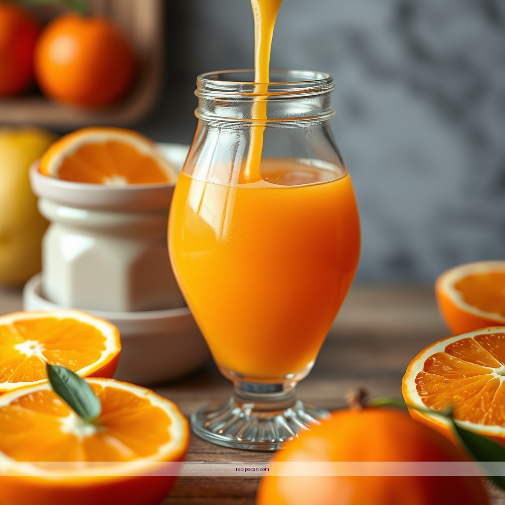 Ingredients - cara cara orange juice recipe