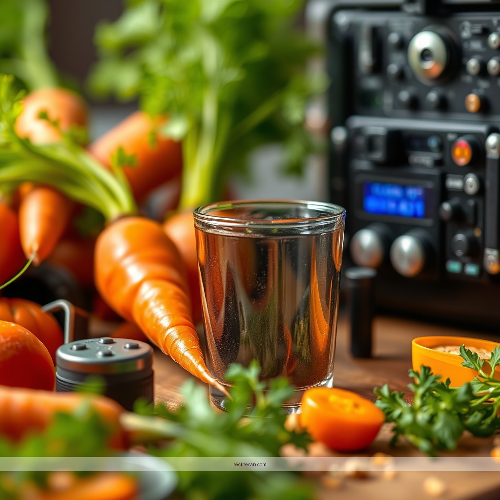 Ingredients - carrot apple juice recipe