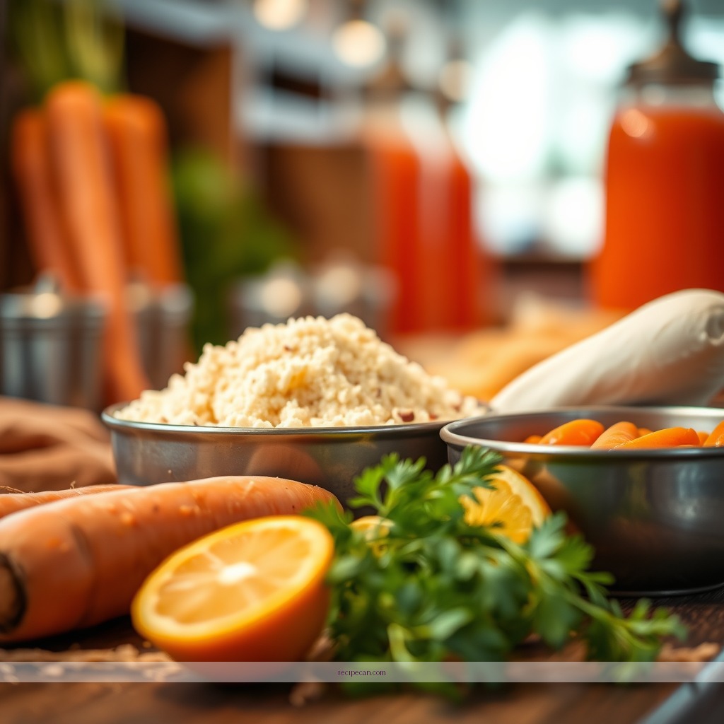 Ingredients - carrot juice recipe juicer