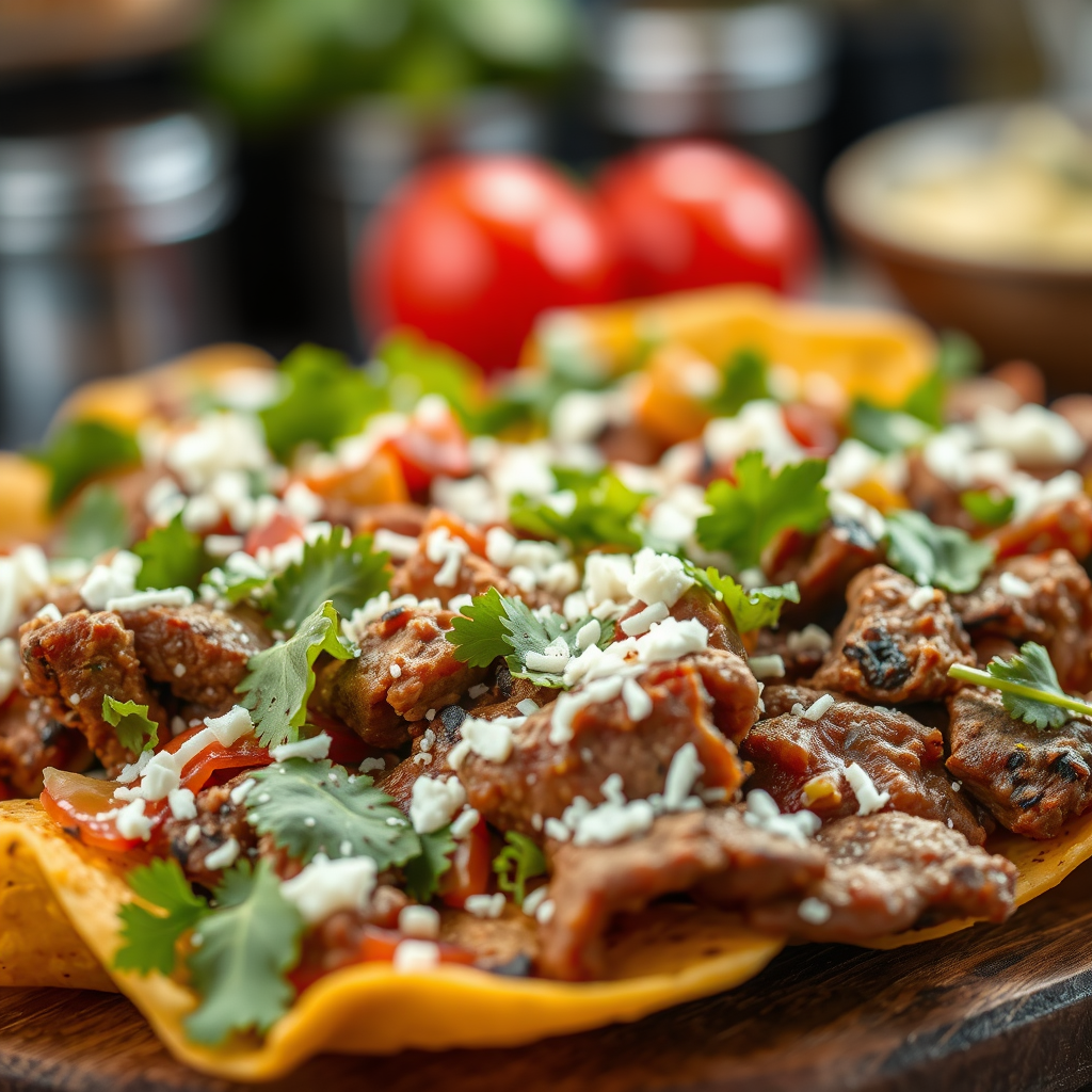 Ingredients - beef nachos recipe easy