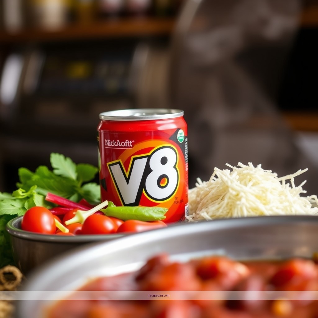 Ingredients - chili recipe with v8 juice