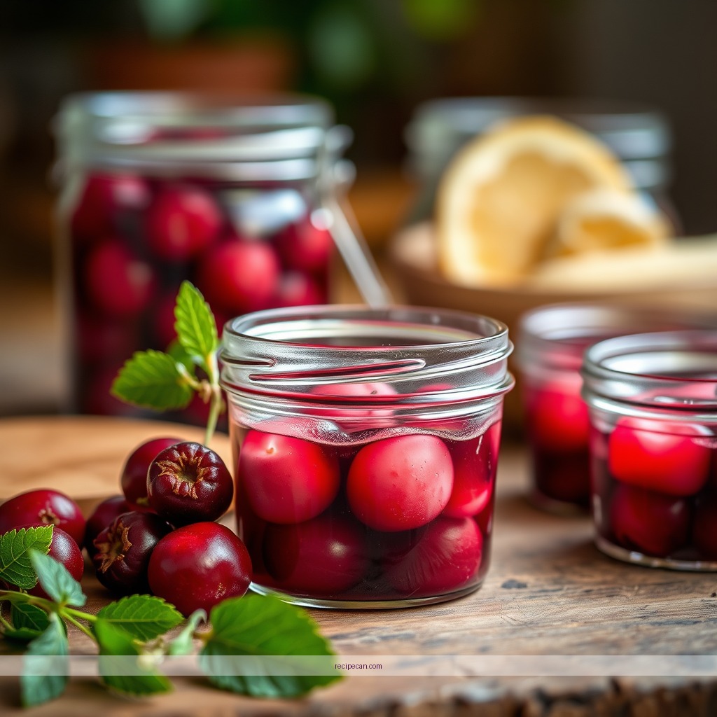 Ingredients - cranberry juice canning recipe
