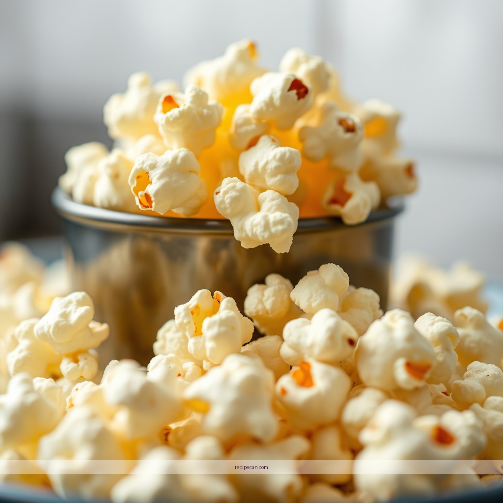 Ingredients - microwave popcorn recipes