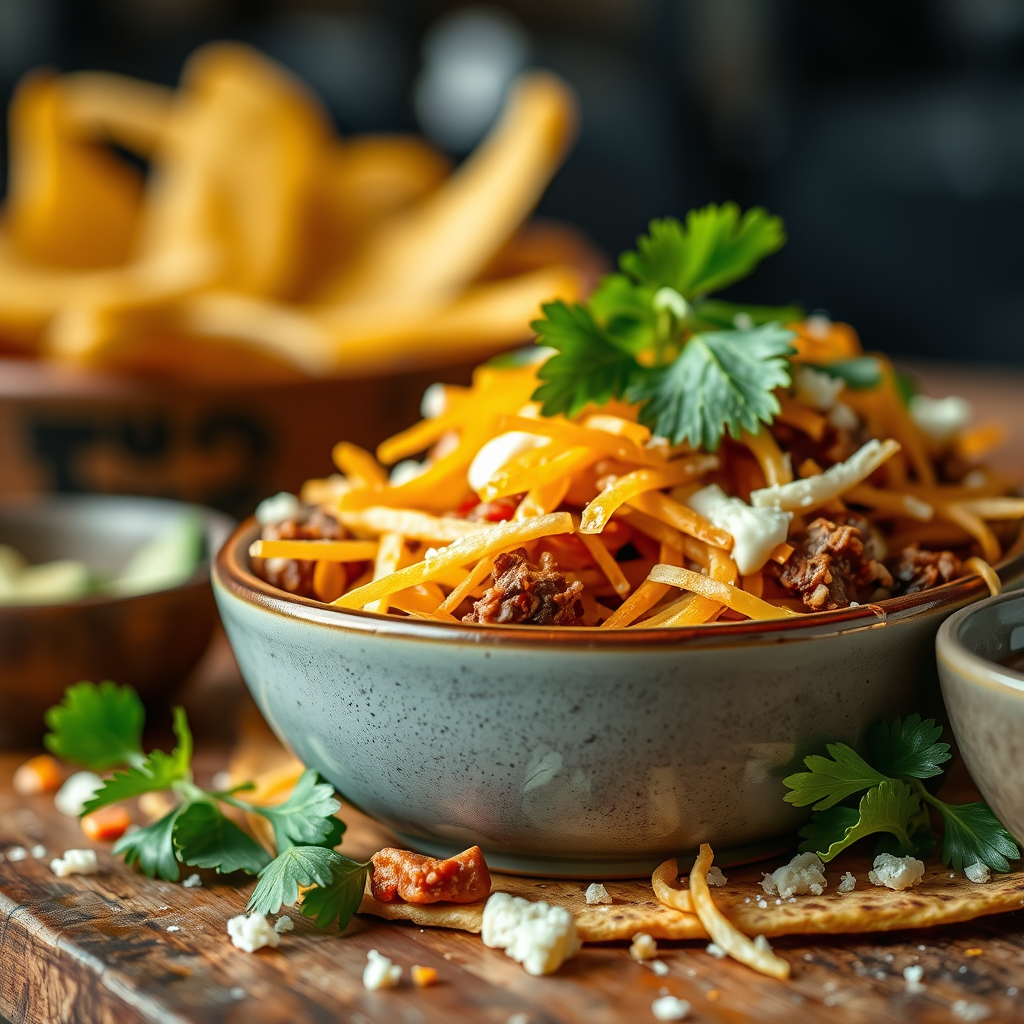 Ingredients - best beef nachos recipe